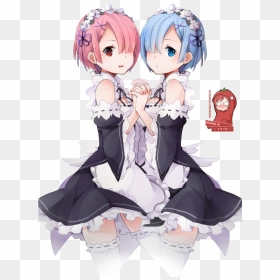 Thumb Image - Re Zero Rem And Ram, HD Png Download - rem png