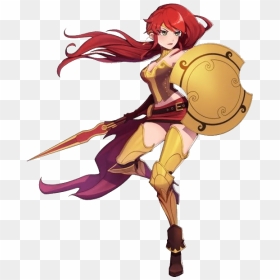 Rwby Pyrrha Nikos Clip Arts - Rwby Amity Arena Pyrrha, HD Png Download - rwby png