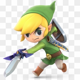 Super Smash Bros Characters, HD Png Download - master sword png