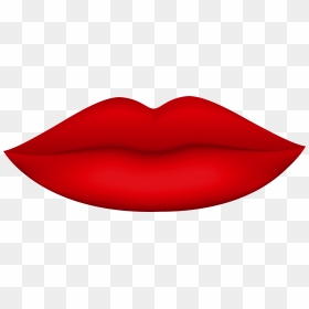 Picture Of Red Lips, HD Png Download - kiss mark png