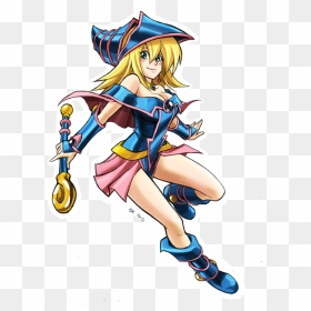 Dark Magician Girl By Kevinraganit - Dark Magician Girl Png, Transparent Png - waifu png