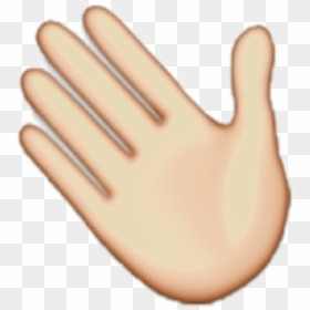 Emoji Gif Clapping Wave Clip Art - Waving Hand Gif Png, Transparent Png - wave emoji png