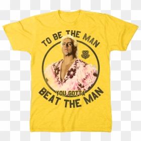 Beat The Man Ric Flair Shirt Wrestling Shirts Png Vintage - Active Shirt, Transparent Png - ric flair png