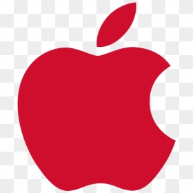 Apple Logo - Simple Well Known Logos, HD Png Download - apple logo png transparent background
