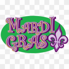 Mardi Gras Green And Purple Clip Art - Eurographics, HD Png Download - mardi gras beads png