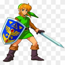 Zelda A Link To The Past Link, HD Png Download - master sword png