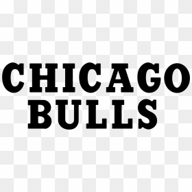 Chicago Bulls Logo Font - Transparent Chicago Bulls Logo Png, Png Download - chicago bulls logo png