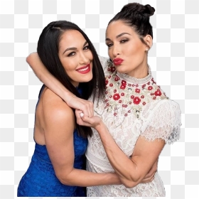 Thebellatwins Nikkibella Briebella Bellaarmy Doubletrou - Nikkibella Briebella, HD Png Download - nikki bella png