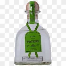 Patrón Silver Tequila 75cl - Bottled Drink Transparent Background, HD Png Download - patron png