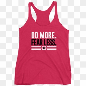 Nikki Bella "do More Fear Less - Sleeveless Shirt, HD Png Download - nikki bella png
