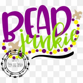 Mardi Pattern Gras Bead Party Holiday Clipart - Shrove Tuesday, HD Png Download - mardi gras beads png