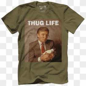 Trump Thug Life Shirt , Png Download - Space Force T Shirt Et, Transparent Png - thug life joint png