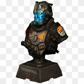 Titanfall 2 Jack Cooper Bust, HD Png Download - titanfall 2 logo png