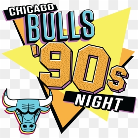 Chicago Bulls Clipart , Png Download - Chicago Bulls 90s Night, Transparent Png - chicago bulls logo png