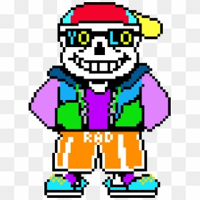 Pink Play Sans Sprite Undertale Free Download Image - Sans Colored Sprite, HD Png Download - undertale heart png