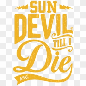 Go Sun Devils Asu, HD Png Download - asu logo png