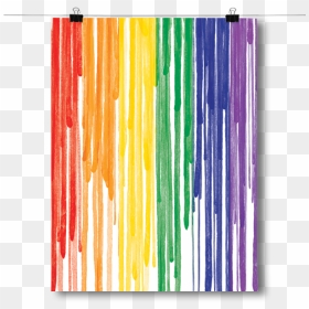 Dripping Paint Lgbt Pride Flag - Transparent Flag Lgbt Pride, HD Png Download - dripping paint png