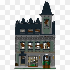 Steeple, HD Png Download - haunted house png