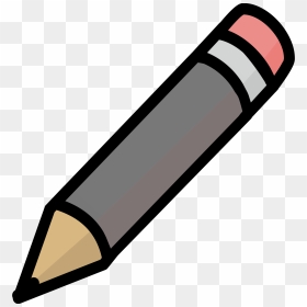 Gray Pencil Icon Clip Arts - Pencil Icon Clipart, HD Png Download - pencil icon png