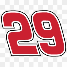 #nascar #29 #number #logo #racing #kevinharvick #harvick - Kevin Harvick 29 Png, Transparent Png - nascar logo png