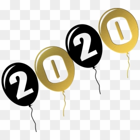 Boldog Új Évet 2020, HD Png Download - gold balloons png