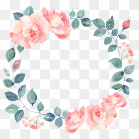 Watercolor Wreath Png - One Sweet Day, Transparent Png - watercolor wreath png