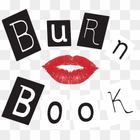 Mean Girls Burn Book Png, Transparent Png - vhv