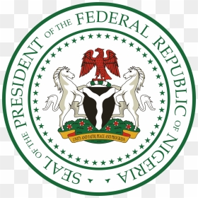 President Of Nigeria Seal, HD Png Download - presidential seal png