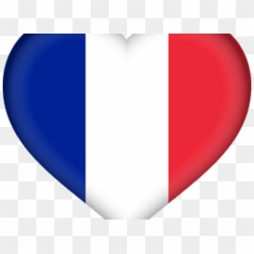 French Flag Clipart - French Flag In A Heart, HD Png Download - french flag png