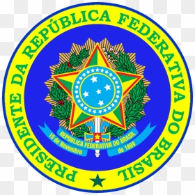 President Seal Png - Brazil Coat Of Arms, Transparent Png - presidential seal png