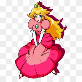 Princess Peach - Princess Peach Transparent Art, HD Png Download - princess peach png