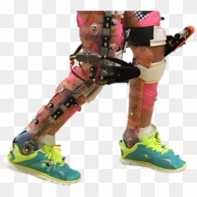 Study Shows Wearable Robotic Exoskeletons Improve Walking - Foot Brace For Cerebral Palsy, HD Png Download - children walking png