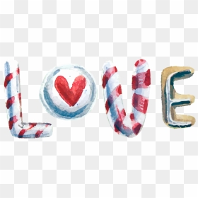 Heart Love Loveheart Watercolor Watercolour - Heart, HD Png Download - watercolor heart png