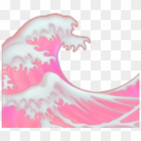 #wave #smile #emoji#pink - Dragon, HD Png Download - wave emoji png