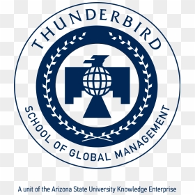 Thunderbird School Of Global Management Logo, HD Png Download - asu logo png