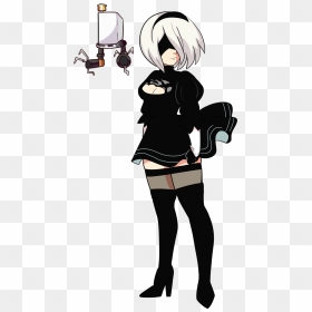My Bae 2b❤️ - Automata Overwatch, HD Png Download - nier automata png