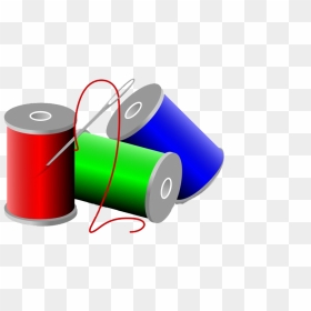 Sewing Thread Png Image Background - Clipart Spool Of Thread, Transparent Png - thread png