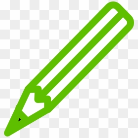 This Free Clip Arts Design Of Green Pencil - Green Pen Clipart, HD Png Download - pencil icon png