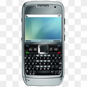 Smartphone E71 Clip Arts - Nokia E71, HD Png Download - smartphone icon png