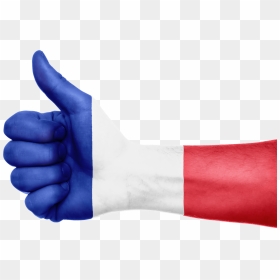 All Lives Matter - French Flag Hand, HD Png Download - french flag png