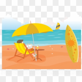 Vacation Png, Transparent Png - beach sand png