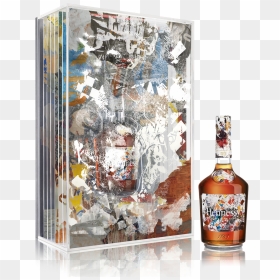 Hennessy Very Special Collector’s Edition By Vhils - Hennessy Vhils Limited Edition, HD Png Download - hennessy bottle png