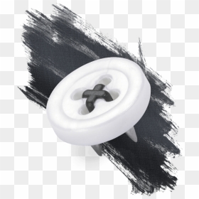 Polo Grip Knopf - Button With Thread Png, Transparent Png - thread png