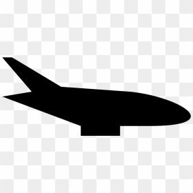 Transparent Background 2d Airplane Png, Png Download - airplane icon png