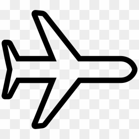 Airplane Mode On Icon - Airplane Icon Transparent, HD Png Download - airplane icon png