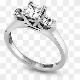 Standard View Of Egss3 In White Metal - Pre-engagement Ring, HD Png Download - rings png