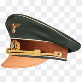 Hitler Cap Png Svg Royalty Free - Nazi Hat Png Transparent, Png Download - nazi hat png