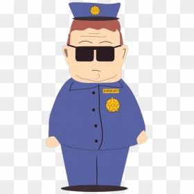 South Park Policeman , Png Download - Police Officer From South Park, Transparent Png - policeman png