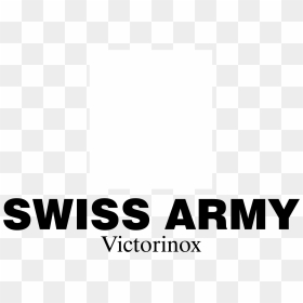 Swiss Army Victorinox Logo Black And White, HD Png Download - army logo png