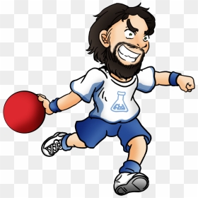 Dodgeball Clip Cartoon - Dodgeball Clipart Transparent, HD Png Download - dodgeball png